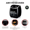 Miniatura prodotto 4619 Airy Fryer Oven - Friggitrice ad Aria e Forno Elettrico con Girarrosto - Cestello Rotante - Essiccatore - 2000 Watt - 11 Litri - Nero