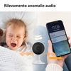 Miniatura prodotto Cue 2 Telecamera 2MP da interno con supporto magnetico - Baby Monitor e Rilevamento pianto o suono anomali