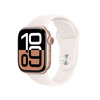 Miniatura prodotto Watch Serie 10 GPS 42mm Cassa in Alluminio color Oro Rosa con Light Blush Sport Band - S/M