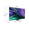 Miniatura prodotto Smart TV 55” QE55QN85DBTXZT Neo QLED 4K Mini LED Carbon Silver 2024, Processore NQ4 AI GEN2, Tecnologia Quantum Matrix, Simple Chamfer Design, Dolby Atmos