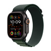 Miniatura prodotto Watch Ultra 2 GPS + Cellular 49mm Cassa Titanio Nero con Dark Green Alpine Loop - Medium