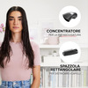 Miniatura prodotto Imetec GH18 1100 Modellatore Ad Aria, Rivestimento Spazzole In Ceramica, 5 Accessori Per Realizzare Capelli Lisci E Luminosi, A Onde Morbide O Ricci Stretti, 1000 W