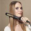 Miniatura prodotto Imetec Steam Ceramic & Keratin, Piastra per capelli a vapore, liscio a lungo, protezione dal calore, 3 temperature, Riscaldamento Rapido, Piastre Oscillanti, Autospegnimento