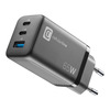 Miniatura prodotto Multipower Micro 65W Caricabatterie da rete veloce ultracompatto 3 porte, 65W