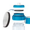 Miniatura prodotto BRITA Borraccia filtrante per acqua, Blu (0.6l) - incl. 1 filtro MicroDisc per la riduzione di cloro, erbicidi, pesticidi e impurità