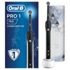 Miniatura prodotto Pro 1-750 Spazzolino Elettrico Ricaricabile Di Braun, 1 Testina, 1 Custodia Da Viaggio In Regalo