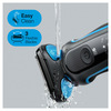 Miniatura prodotto Braun Series 5 51-B1500s Rasoio Elettrico Con Accessorio Regolabarba EasyClick, EasyClean, Wet&Dry, Ricaricabile, Rasoio A Lamina Senza Fili, Blu