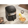 Miniatura prodotto HAF5TWA 011 6,5 L Indipendente 2000 W Friggitrice ad aria calda Nero