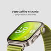 Miniatura prodotto WATCH FIT 4 Pro, vetro zaffiro, cassa in titanio e cinturino nero. Fino a 10 giorni di autonomia e compatibile con iOS e Android.
