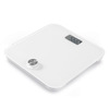 Miniatura prodotto Smart Body Scale Bilancia pesapersone elettronica con funzionamento senza batterie Quadrato Bianco
