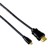Miniatura prodotto Cavo HDMI M/HDMI D Micro M, 2 metri, Hdmi High Speed, connettori dorati, schermato, nero, 3 stelle