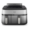 Miniatura prodotto Airfryer doppio cestello con cottura a vapore, friggitrice ad aria da 9.0L, 19 metodi di cottura, App per ricette, NA555/00