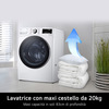 Miniatura prodotto F0P3020TSWC Lavatrice capacità XL 20kg AI DD™ Serie P3, Classe B, 1000 giri, TurboWash 360, Vapore, Wi-Fi, White