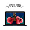 Miniatura prodotto MacBook Air 13": Chip Apple M2 con CPU 8-core e GPU 8‑core, 256GB SSD - Mezzanotte