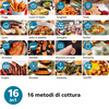 Miniatura prodotto NA342/00 Airfryer 7.2 L, Friggitrice ad aria 16 in 1, App ricettario