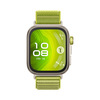 Miniatura prodotto WATCH FIT 4 Pro, vetro zaffiro, cassa in titanio e cinturino verde. Fino a 10 giorni di autonomia e compatibile con iOS e Android.