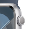 Miniatura prodotto Watch Series 9 GPS Cassa 45mm in Alluminio Argento con Cinturino Sport Blu Tempesta - M/L