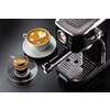 Miniatura prodotto 1381 Macchina da caffè con manometro, compatibile con caffè in polvere e cialde ESE, 1300 W, Capacità 1,1 L, 15 bar di pressione, Filtro ½ tazze, Dispositivo Cappuccino, Nero