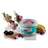 Miniatura prodotto 643 Ice Cream Maker Party Time, Macchina per fare il gelato, 12W, Capacità 1,5 L, Cestello estraibile con doppio isolamento, Tempo preparazione 30 minuti, Coperchio per aggiunta ingredienti, Azzurro