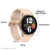 Miniatura prodotto Galaxy Watch4 40mm Smartwatch Ghiera Touch Alluminio Memoria 16GB Pink Gold