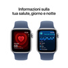 Miniatura prodotto Watch SE GPS 40mm Cassa in Alluminio Color Argento con Denim Sport Band - S/M