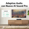 Miniatura prodotto Eclair QP5 Soundbar compatta 320W 3.1.2 canali Dolby Atmos DTS:X - Nera
