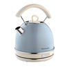 Miniatura prodotto 2877 Bollitore elettrico 1,7 Litri di Design - Infusi, tè e tisane - Autospegnimento - 2000 Watt - Acciaio Inox - Linea Vintage - Celeste