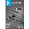 Miniatura prodotto ORBIT Auricolare a capsula con microfono, remote control e connettore USB-C