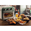 Miniatura prodotto 4632 Friggitrice ad aria e forno Vintage, 1400W, 2in1, Capacità 16L, Accessori inclusi, Timer 60 minuti, Doppio vetro, Verde