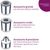 Miniatura prodotto FC 100 Rivitalizzante Microdermoabrasione Peeling del Viso con Massaggio Sottovuoto