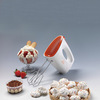 Miniatura prodotto 1541 Mixy Orange - Fruste elettriche - Doppio set fruste per montare e impastare - 5 velocità e Turbo - 250 Watt