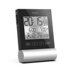 Miniatura prodotto Orologio/sveglia digitale Black Line radio-controllata, termometro, igrometro, nero