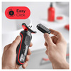 Miniatura prodotto Braun Series 5 51-R1000s Rasoio Elettrico Uomo, EasyClean, Wet&Dry, Ricaricabile, Rasoio A Lamina Senza Fili, Rosso