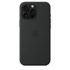 Miniatura prodotto Custodia MagSafe in silicone per iPhone 16 Pro Max - Nero