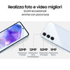 Miniatura prodotto Samsung Galaxy A55 5G Display FHD+ Super AMOLED 6.6”, Android 14, 8GB RAM, 128GB, Dual SIM, Batteria 5.000 mAh, Awesome Iceblue