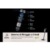 Miniatura prodotto Aspirapolvere senza filo Samsung Jet™ 85 complete 210W VS20C8524TB