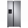Miniatura prodotto RS68A854CSL frigorifero Side by Side Serie 8000 Libera installazione con congelatore 635 L con dispenser acqua e ghiaccio senza allaccio idrico Classe C, Inox