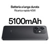 Miniatura prodotto OPPO A40 Smartphone, Fotocamera AI 50MP, Selfie 5MP, Display 6.67” 90HZ LCD HD+, 5100mAh, RAM 12 GB (6+6) + ROM 128GB, IP54, [Versione Italia], Sparkle Black
