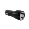 Miniatura prodotto Caricatore da auto 2 USB Ports - 24 Ah, Nero