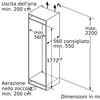Miniatura prodotto GIN81VEE0 Serie 7 Congelatore Verticale da incasso 177,2 x 55,8 cm Classe E