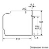 Miniatura prodotto HRA574BB0 Serie 4 Forno con vapore da incasso 60 x 60 cm Nero Classe A