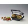 Miniatura prodotto 1911 Toast & Grill Slim - Piastra elettrica antiaderente per toast e sandwich - piastra rigata - 1000 Watt - Argento