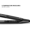 Miniatura prodotto Imetec Piastra Creativity, Capelli Lisci o Mossi, Rivestimento Ceramica Diamond, 5 Temperature 150/230°C, funzione Memory, Calore Costante, Riscaldamento Rapido