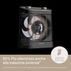 Miniatura prodotto Silent Power Comfort, termoventilatore silenzioso e compatto, stufetta elettrica, 2100 w, 4 funzioni, termostato ambiente e di sicurezza, funzione antigelo, maniglia