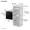 Miniatura prodotto Samsung NV7B4540VBB Forno ad incasso Dual Cook Flex™ Serie 4 76 L A+ Black Inox