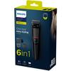 Miniatura prodotto rasoio rifinitore all-in-one 6 in 1 con 6 accessori per barba e naso MG3710/15