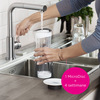 Miniatura prodotto BRITA Bottiglia filtrante per acqua bianca (1.3l) incl. 1 x filtro MicroDisc - adatta alla porta del frigorifero con Memo digitale