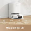 Miniatura prodotto L10 Prime VM Combo Robot Aspirapolvere con 2 Spazzole laterali aggiuntive(3 in totale), Sollevamento del Mocio da 7 mm, Mocio Autopulente, Navigazione LDS, Aspirazione 4000Pa, Mappatura 3D, WiFi/APP/Alexa