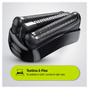 Miniatura prodotto Braun Series 3 300 Rasoio Elettrico Barba, Nero/Verde Elettrico