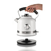 Miniatura prodotto 2854 Moderna Bollitore Elettrico, 2000 W, Capacità 1,7 L, 360° Cordless, Sistema di Spegnimento Automatico, Filtro Rimovibile, Livello Acqua Visibile, Termometro, Bianco